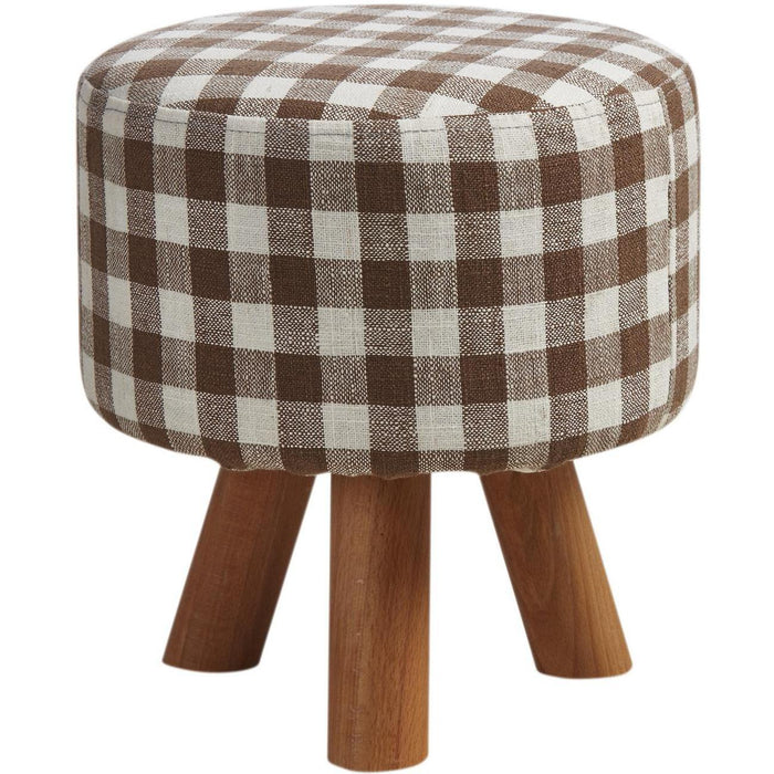 Pouf enfant 41300CH - Khalida Marron - Lot de 2