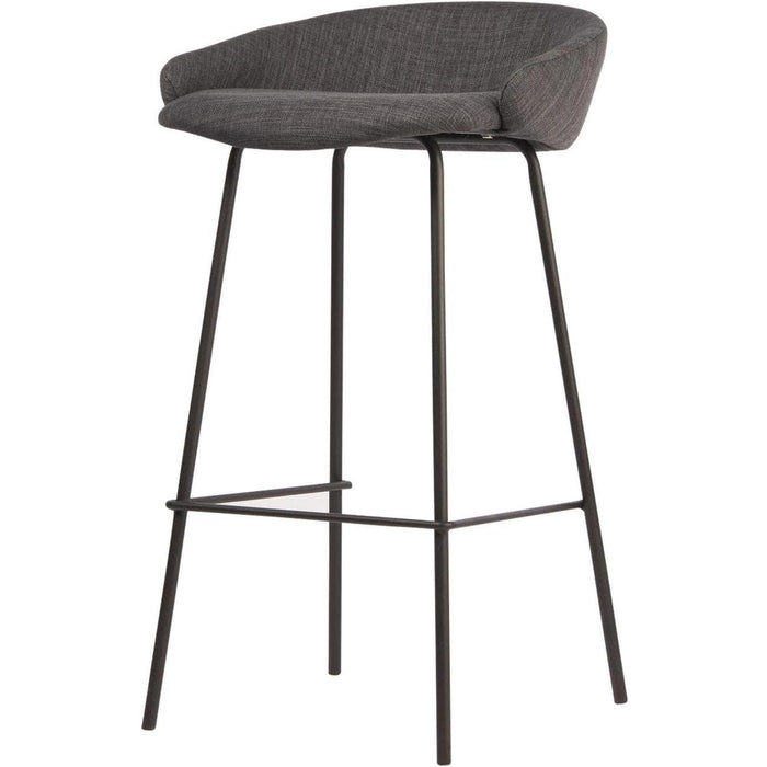Chaise 74203GR - Irvington Gris Anthracite - Lot de 2