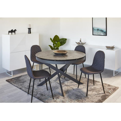 Chaise 39541GR - Simi Gris - Lot de 4