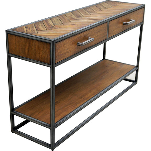 Console 19333BS - Hudson Marron - Lot de 1