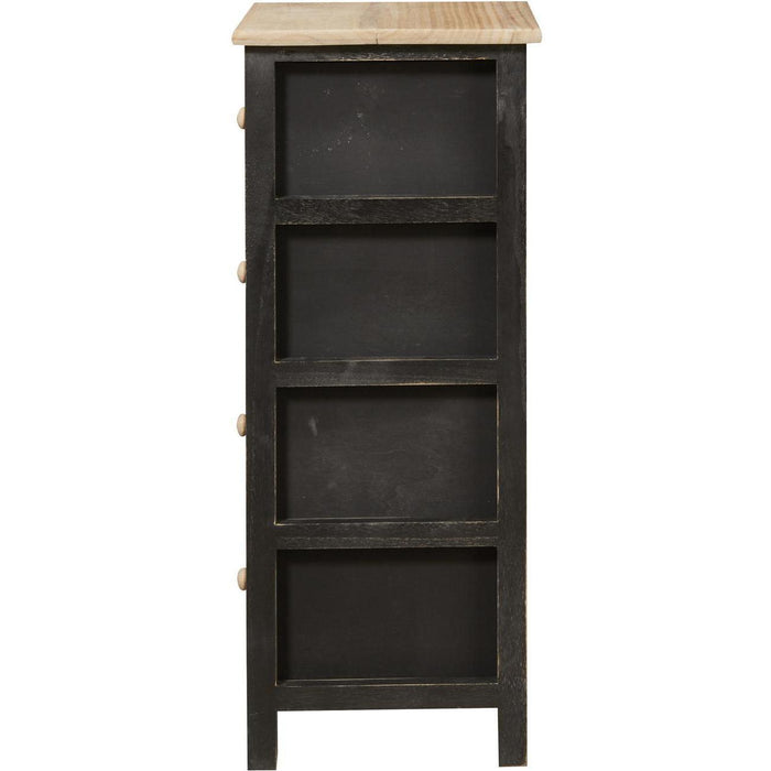 Meuble de rangement 64701NO - Bortolin Noir - Lot de 1