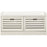 Meuble a chaussure 60152BL - Marcell Blanc - Lot de 1