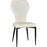 Chaise 52875BL - Harley Blanc - Lot de 2