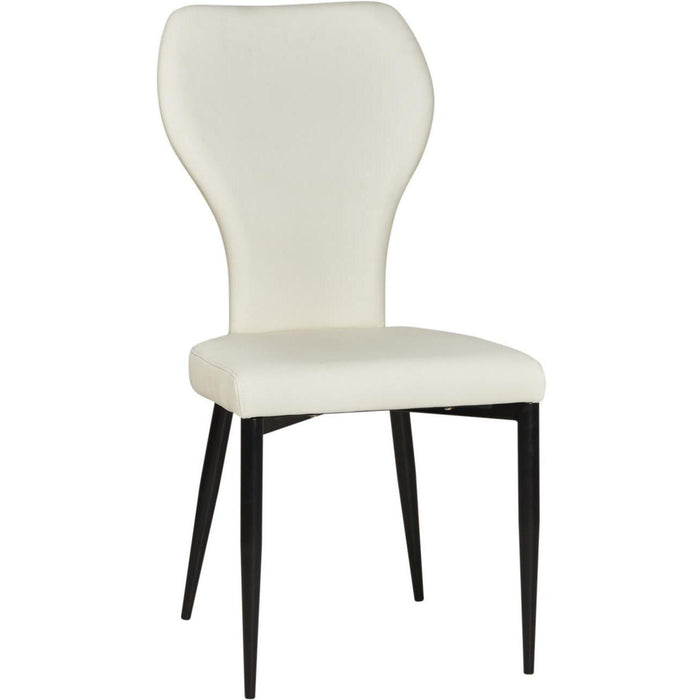Chaise 52875BL - Harley Blanc - Lot de 2