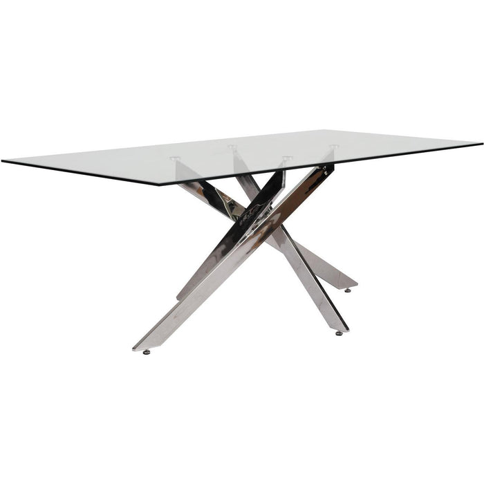 Table de repas 52863CR - Eden Argent - Lot de 1