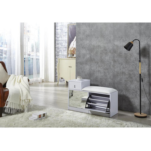 Meuble a chaussure 37262BL - Pryia Blanc - Lot de 1