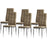 Chaise 58203TA - Ariba Beige - Lot de 4