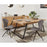 Chaise 40411GR - ENZO Gris - Lot de 4