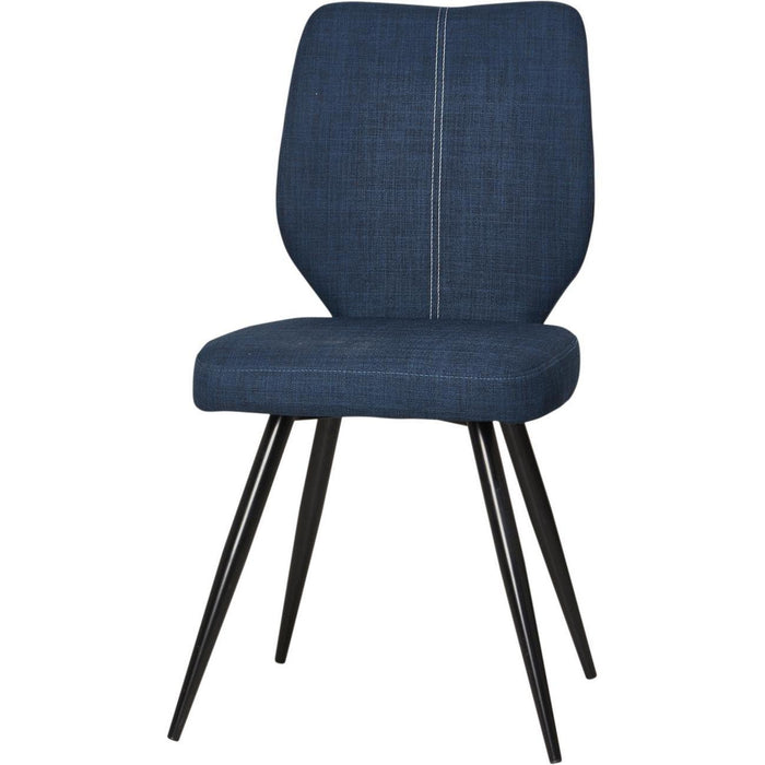 Chaise 52868BU - Gigi Bleu - Lot de 2