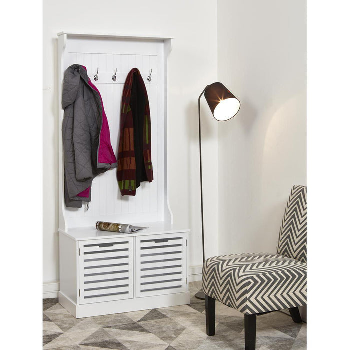 Meuble de rangement 60151BL - Oxford Blanc - Lot de 1