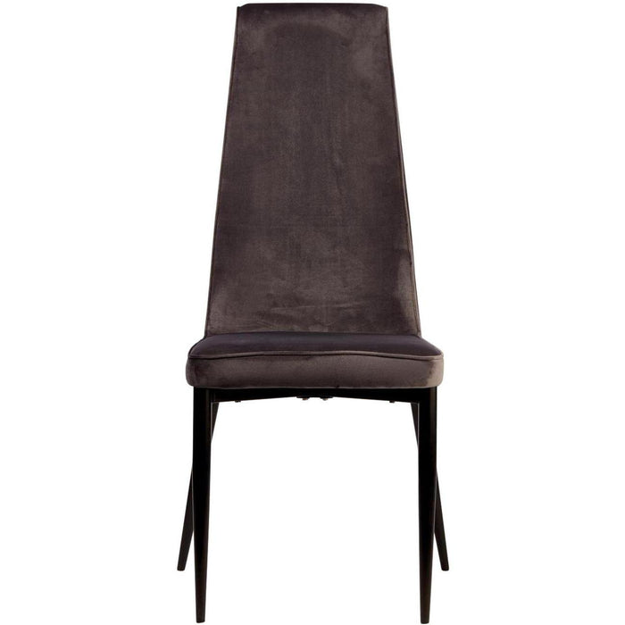 Chaise 52867GR - Adeline Gris - Lot de 4