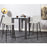 Chaise 43112BL - KERAMIKA Blanc - Lot de 2