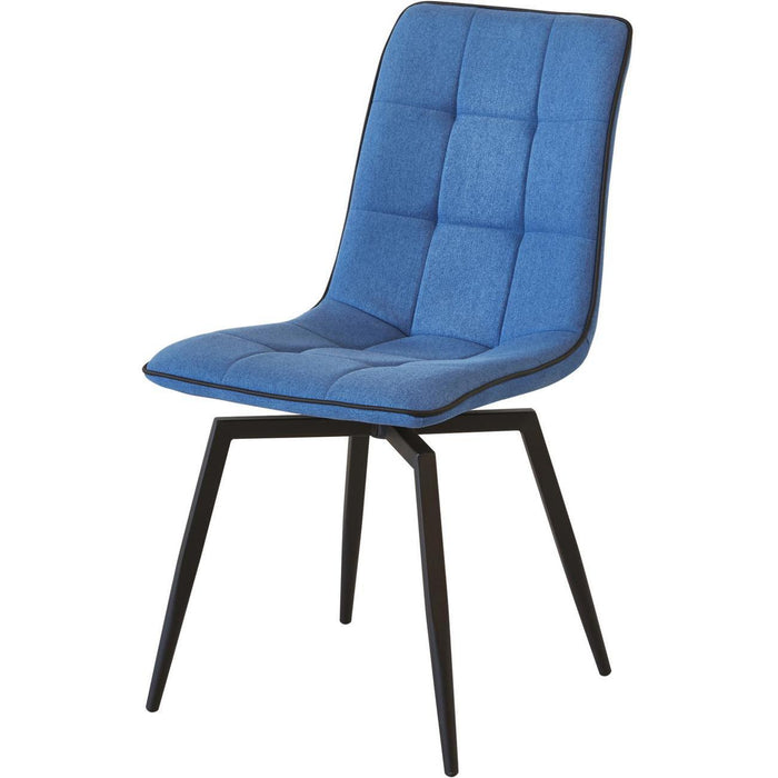 Chaise 50325BN - Geoffrey Bleu - Lot de 4