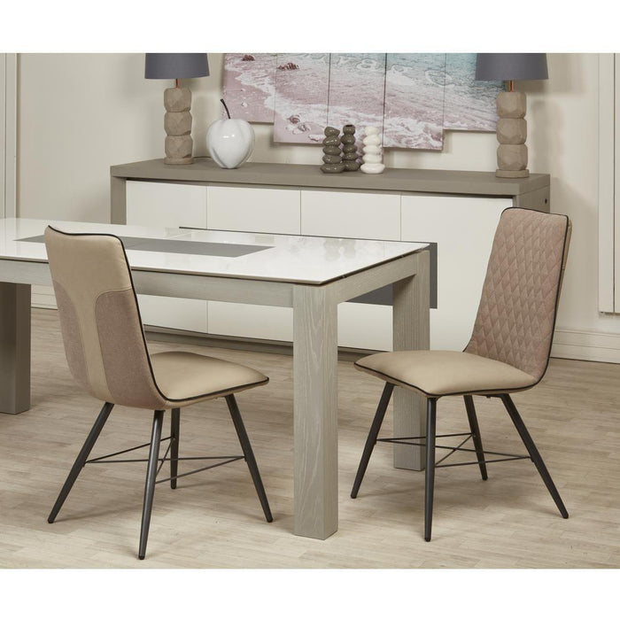Chaise 50319TA - Orkney Beige - Lot de 2