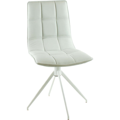 Chaise 40316BL - MADERA CHAISE PU MATELASSEE 51X60X86.5 H - Lot de 4