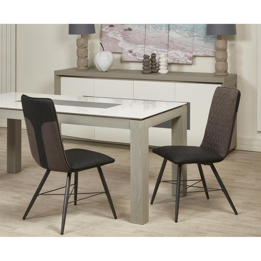 Chaise 50319NO - Orkney Noir - Lot de 2