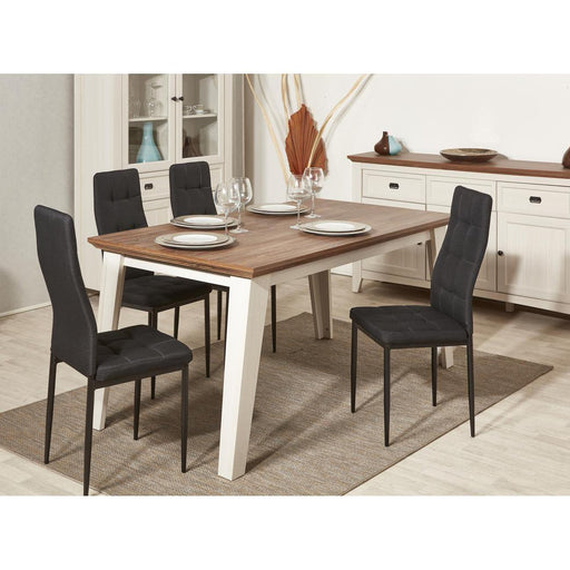 Chaise 58205NO - Kendal Noir - Lot de 4