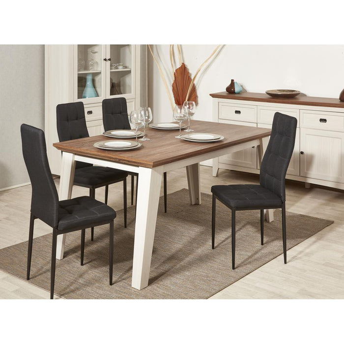 Chaise 58205NO - Kendal Noir - Lot de 4