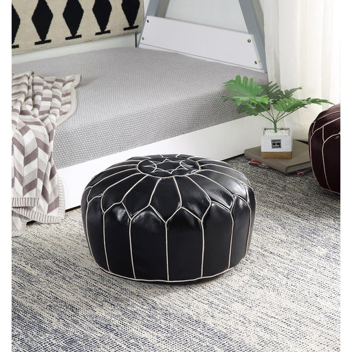 Pouf 13838NO - Fesa Noir - Lot de 1
