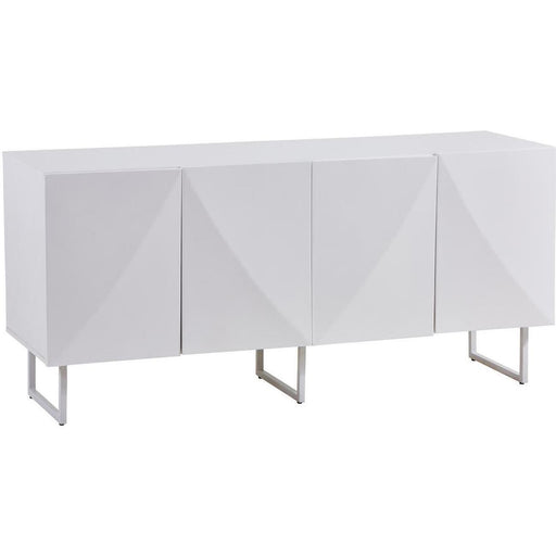 Bahut 4 portes 55110BL - Jory Blanc - Lot de 1