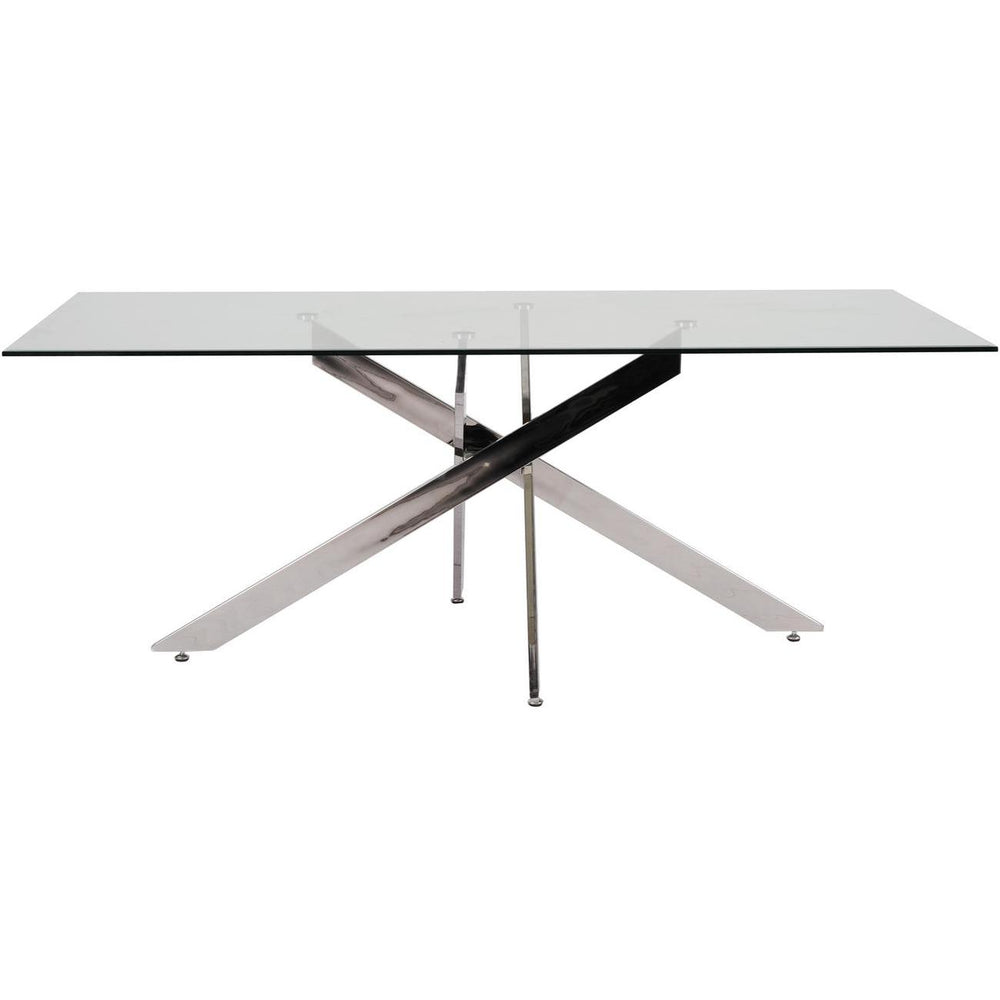 Table de repas 52863CR - Eden Argent - Lot de 1
