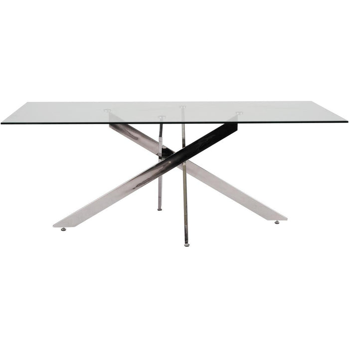 Table de repas 52863CR - Eden Argent - Lot de 1