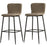 Chaise 43112TA - KERAMIKA Marron - Lot de 2