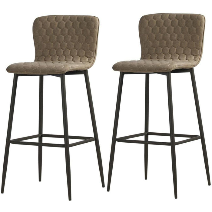 Chaise 43112TA - KERAMIKA Marron - Lot de 2