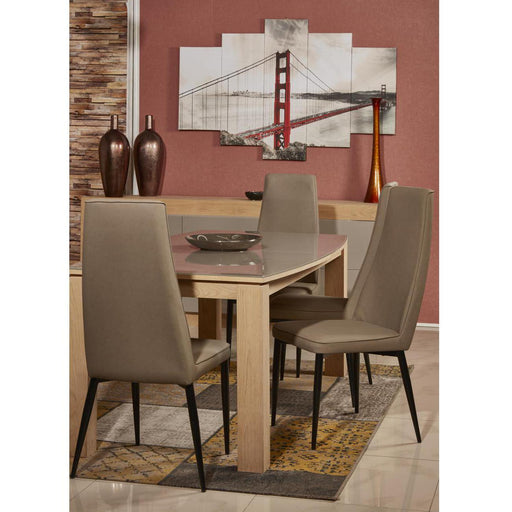 Chaise 52866TA - Loa Beige - Lot de 4