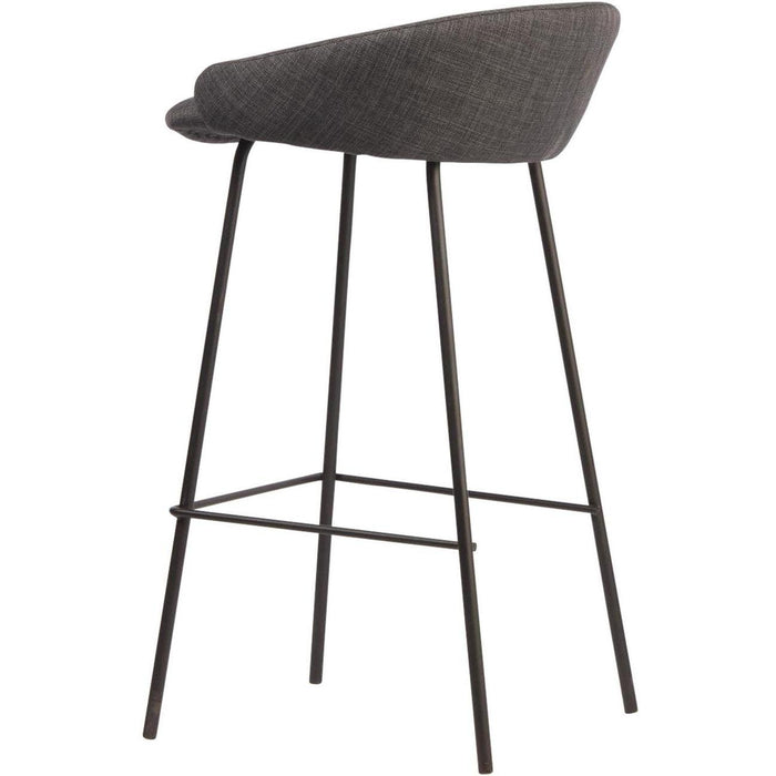 Chaise 74203GR - Irvington Gris Anthracite - Lot de 2