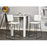Chaise 50322BL - Hem Blanc - Lot de 2