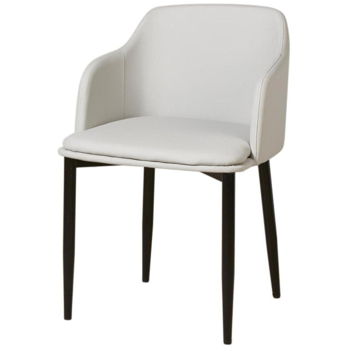 Chaise 43114GR - Miranda Gris - Lot de 2