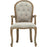 Chaise 61203GR - Hetherington Gris - Lot de 1