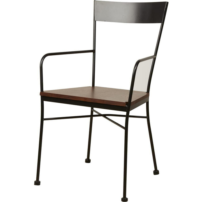 Chaise 42704NO - Hazel Noir - Lot de 2