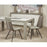 Chaise 50319GR - Orkney Gris - Lot de 2