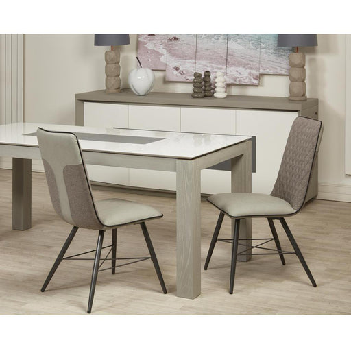 Chaise 50319GR - Orkney Gris - Lot de 2