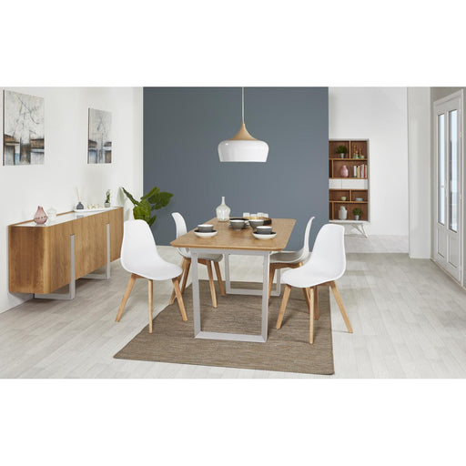 Chaise 16150BL - Liana Blanc - Lot de 4