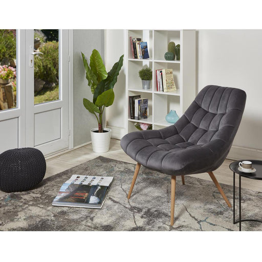 Chaise 43116GA - Rayit Gris Anthracite - Lot de 1