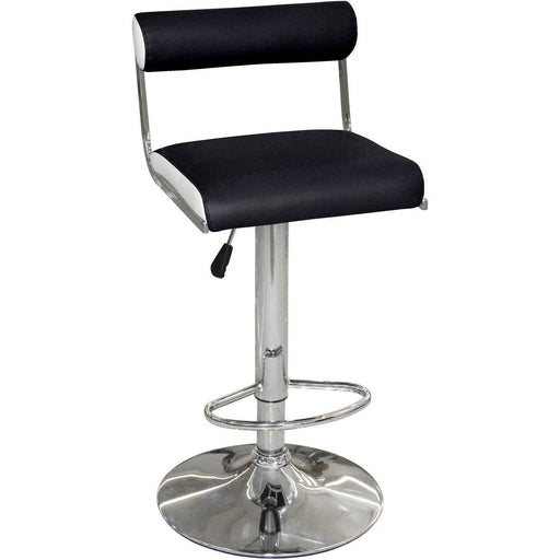 Chaise 47759NB - Moore Noir & Blanc - Lot de 2