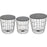 Table d'appoint 67050NO - Ophelia Noir - Lot de 1