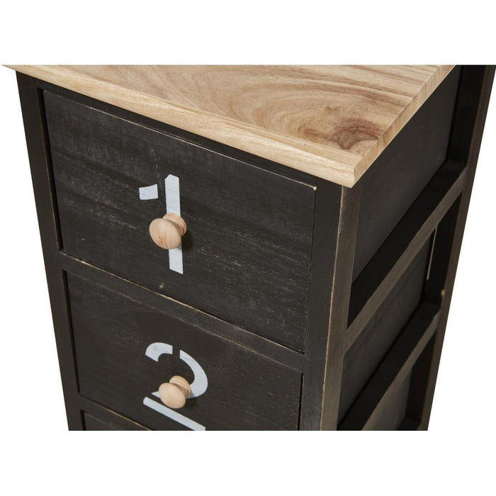 Meuble de rangement 64700NO - Navy Noir - Lot de 1