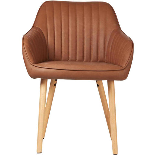 Chaise 61122MA - Lloyd Marron - Lot de 2