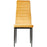 Chaise 58206MT - Bree Jaune Moutarde - Lot de 4
