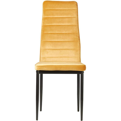 Chaise 58206MT - Bree Jaune Moutarde - Lot de 4