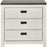 Commode 60172BN - Pipel Noir & Blanc - Lot de 1