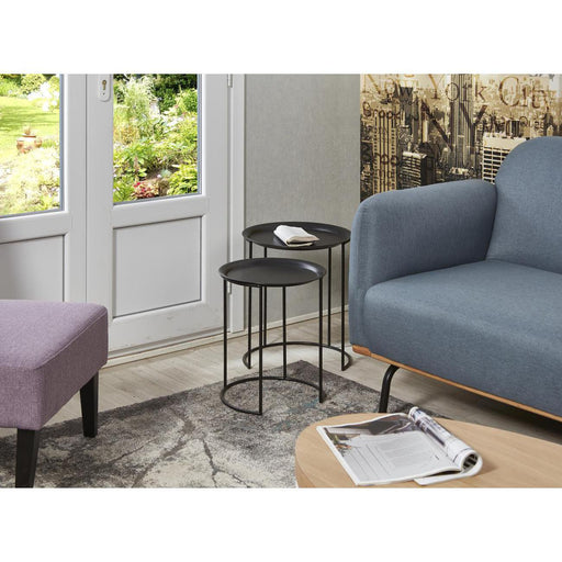 Table d'appoint 67053NO - Layla Noir - Lot de 1