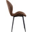 Chaise 58207MA - Flynn Marron - Lot de 4