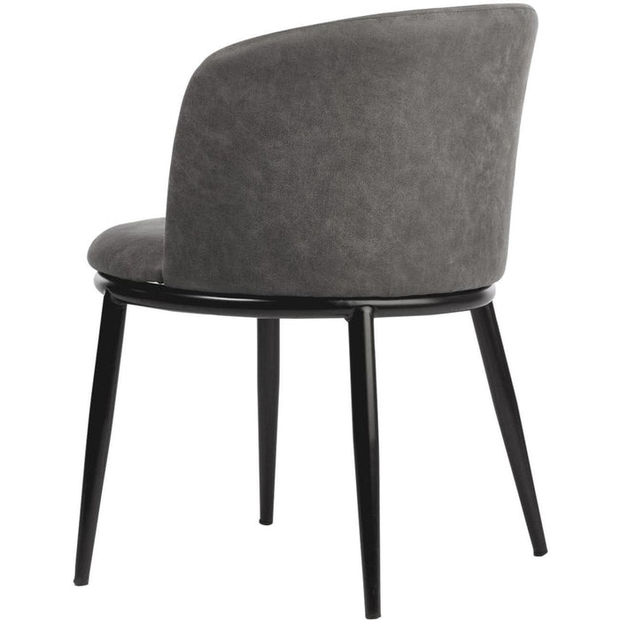 Chaise 74200GR - Collet Gris Anthracite - Lot de 2