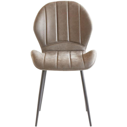 Chaise 58207GR - Flynn Gris - Lot de 4