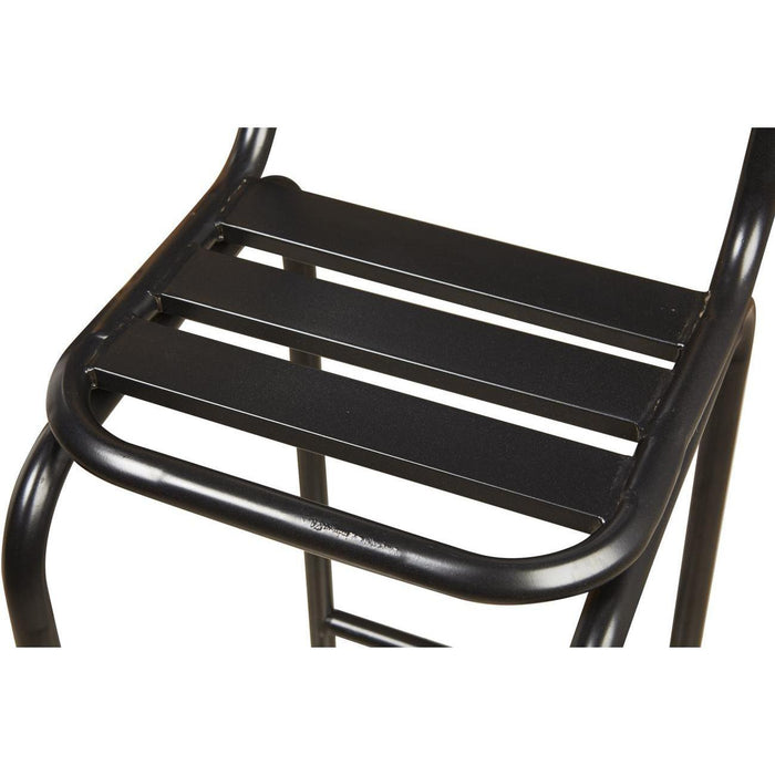 Chaise 42703NO - Apollo Noir - Lot de 2
